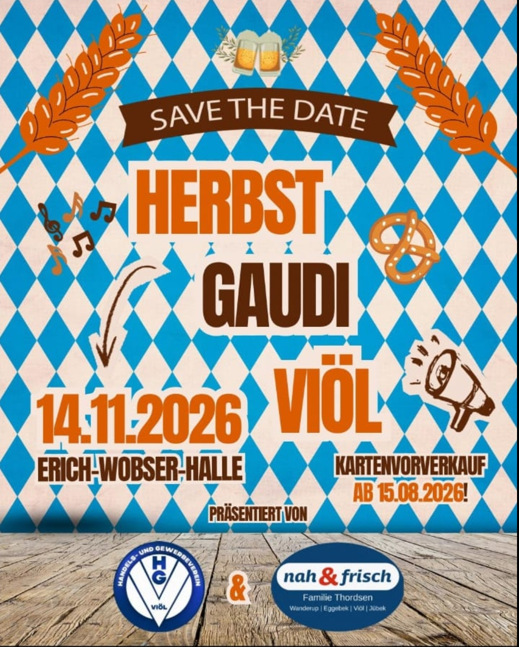 Herbstgaudi Event Flyer 14 November